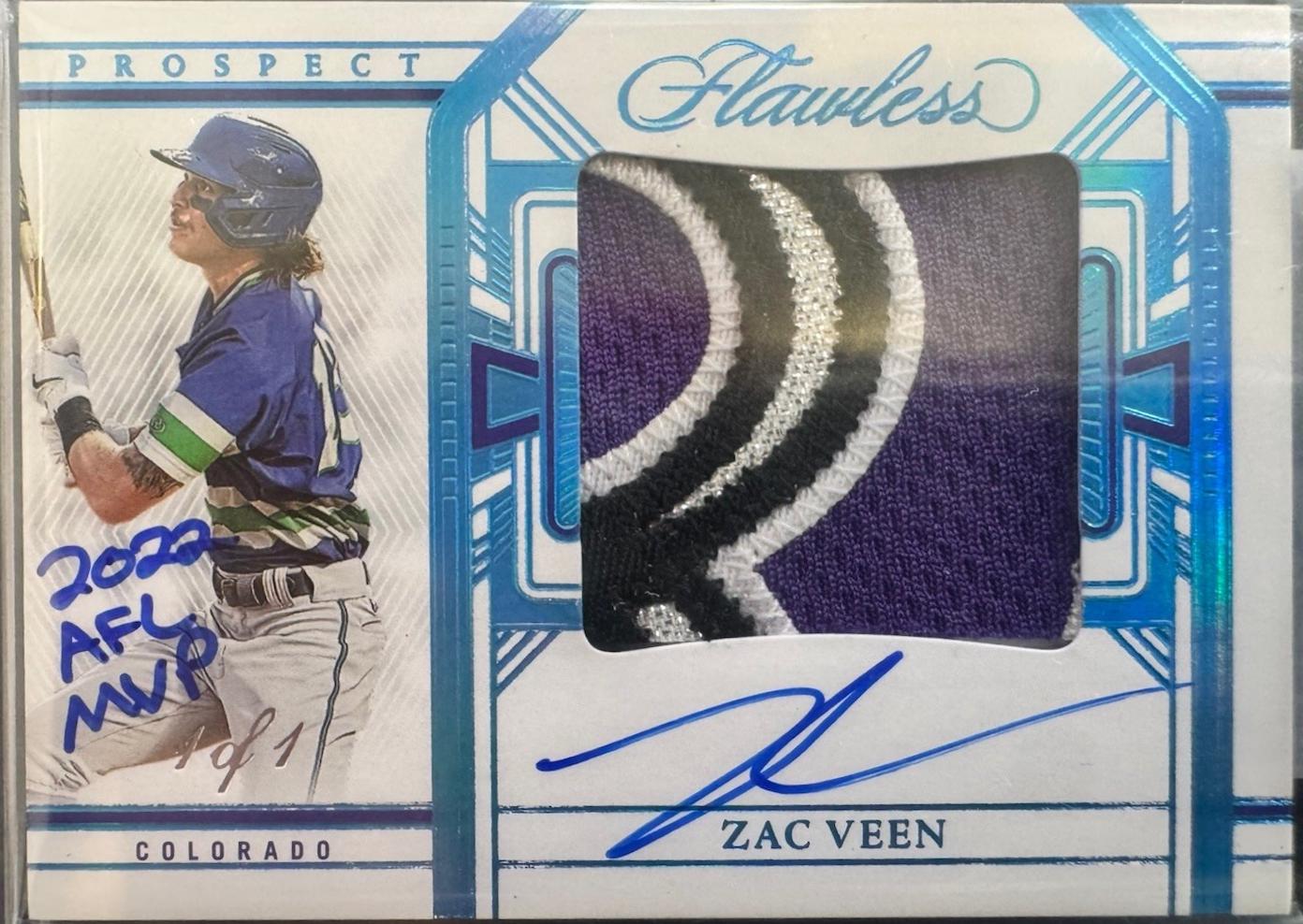 Zac Veen [Platinum] #PPA-ZV