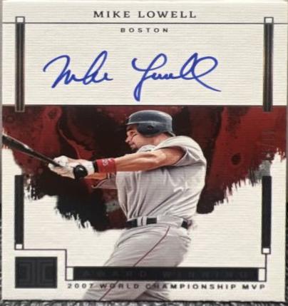 Mike Lowell [Holo Silver] #AWA-ML