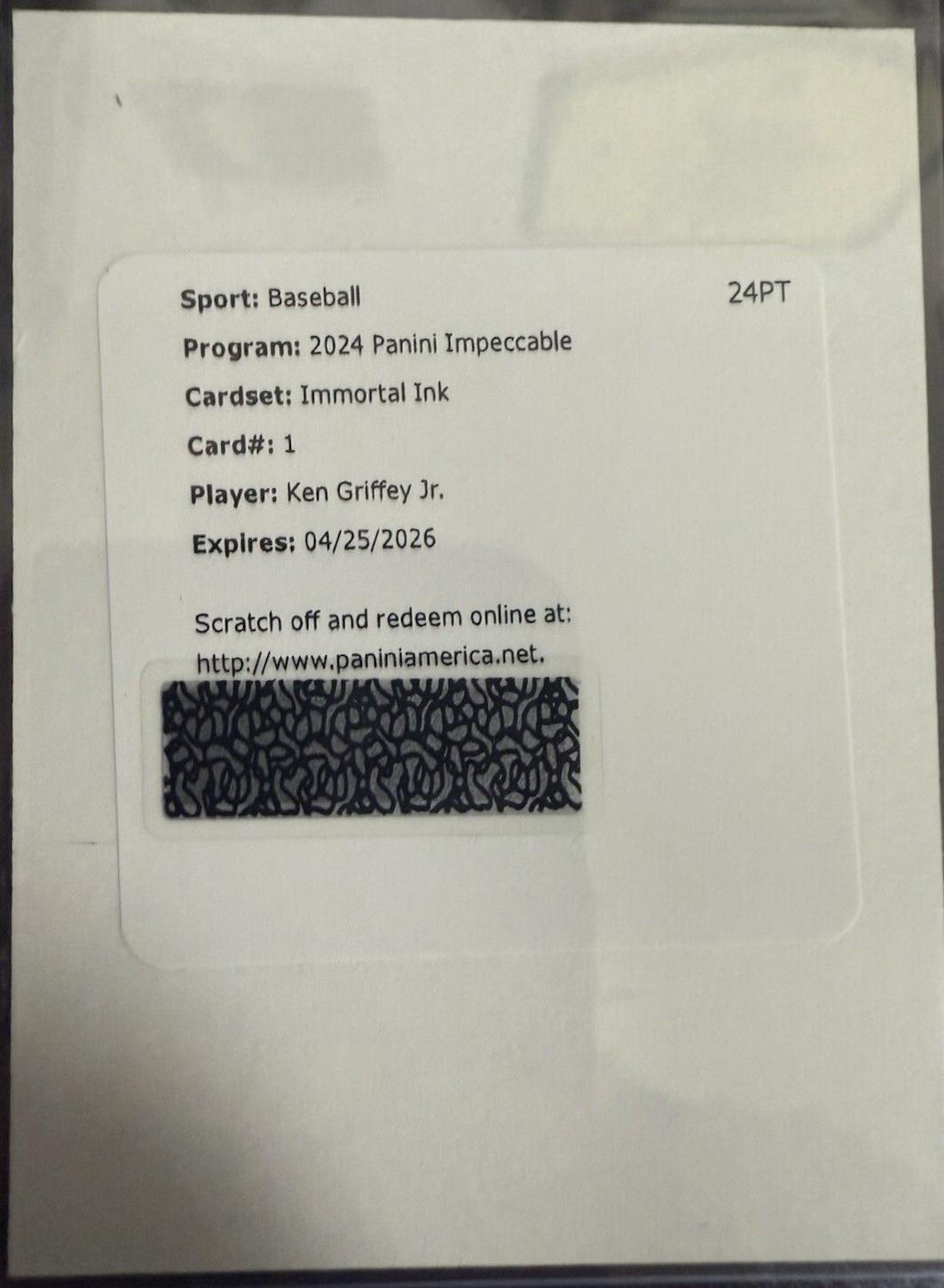 Ken Griffey Jr. #1