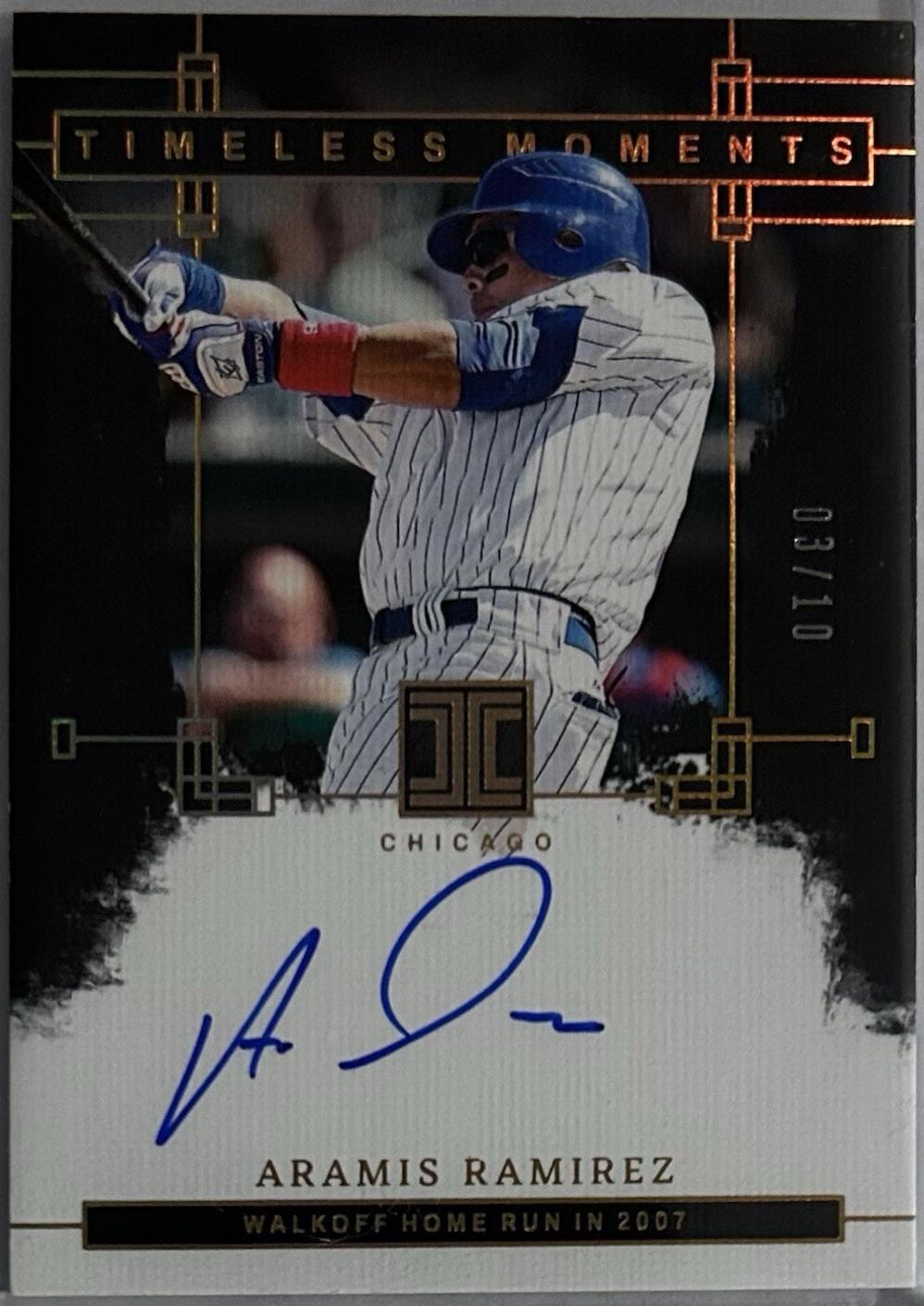 Aramis Ramirez [Holo Gold] #TMS-AR