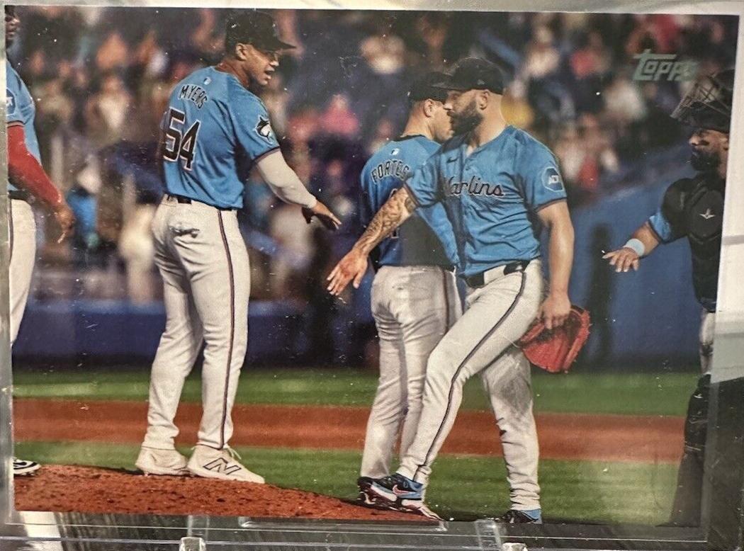 Miami Marlins [True Photo] #340