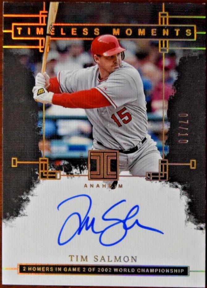 Tim Salmon [Holo Gold] #TMS-TS