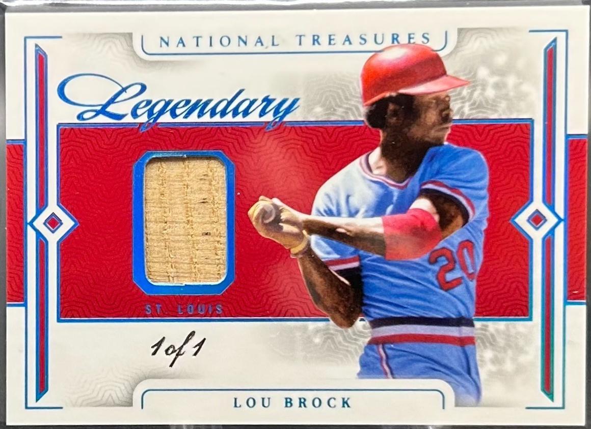 Lou Brock [Platinum] #LL-LB