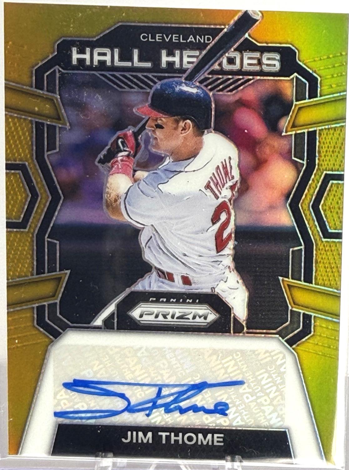 Jim Thome [Gold] #HHA-JT