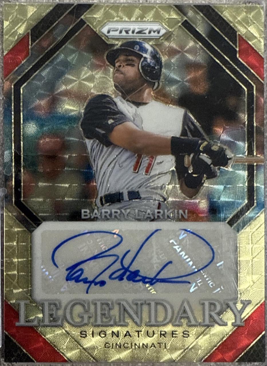 Barry Larkin [Gold Vinyl] #LS-BL