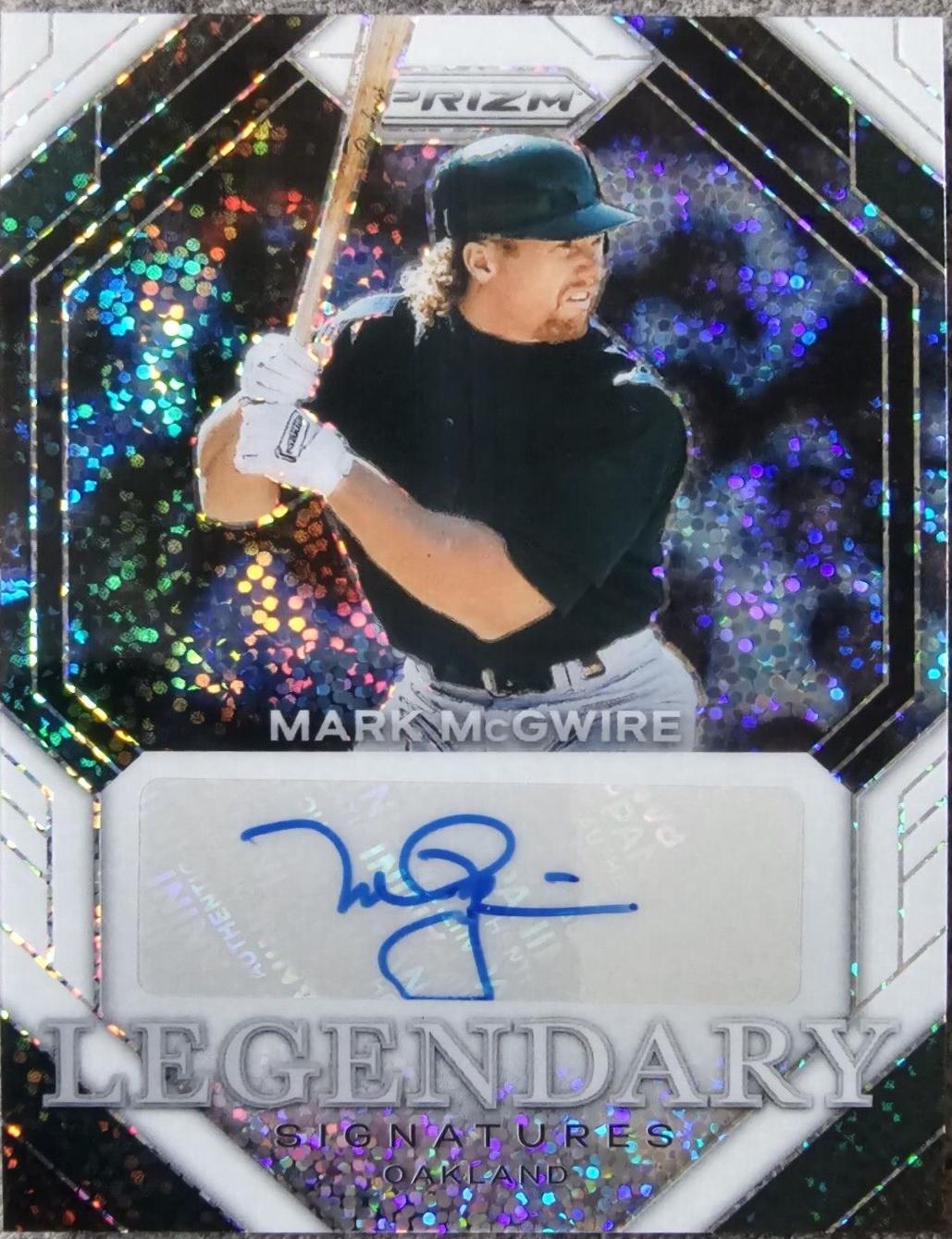 Mark McGwire [White Sparkle] #LS-MM