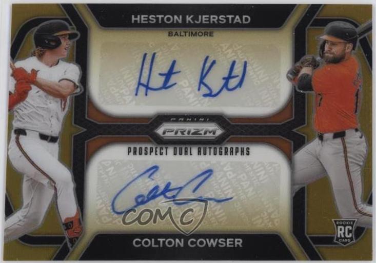 Heston Kjerstad / Colton Cowser [Gold] #PDA-BAL