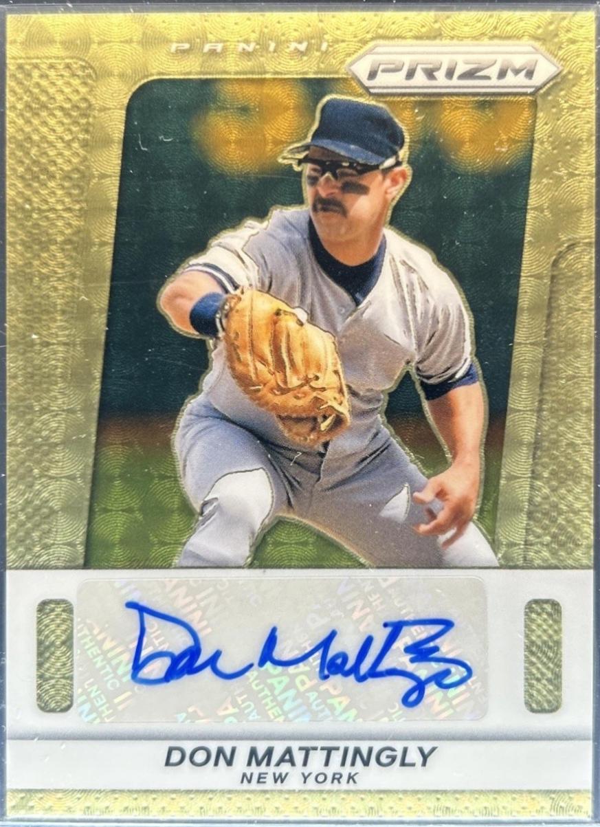 Don Mattingly [Gold Vinyl] #8