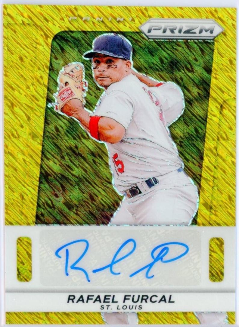 Rafael Furcal [Gold Shimmer FOTL] #7