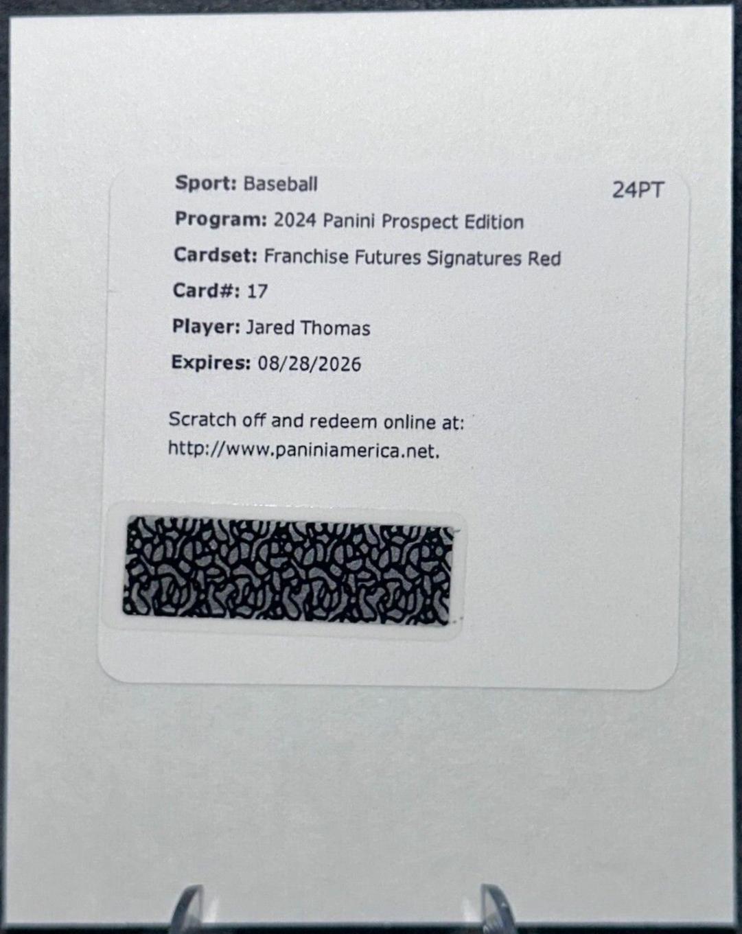 Jared Thomas [Red] #17