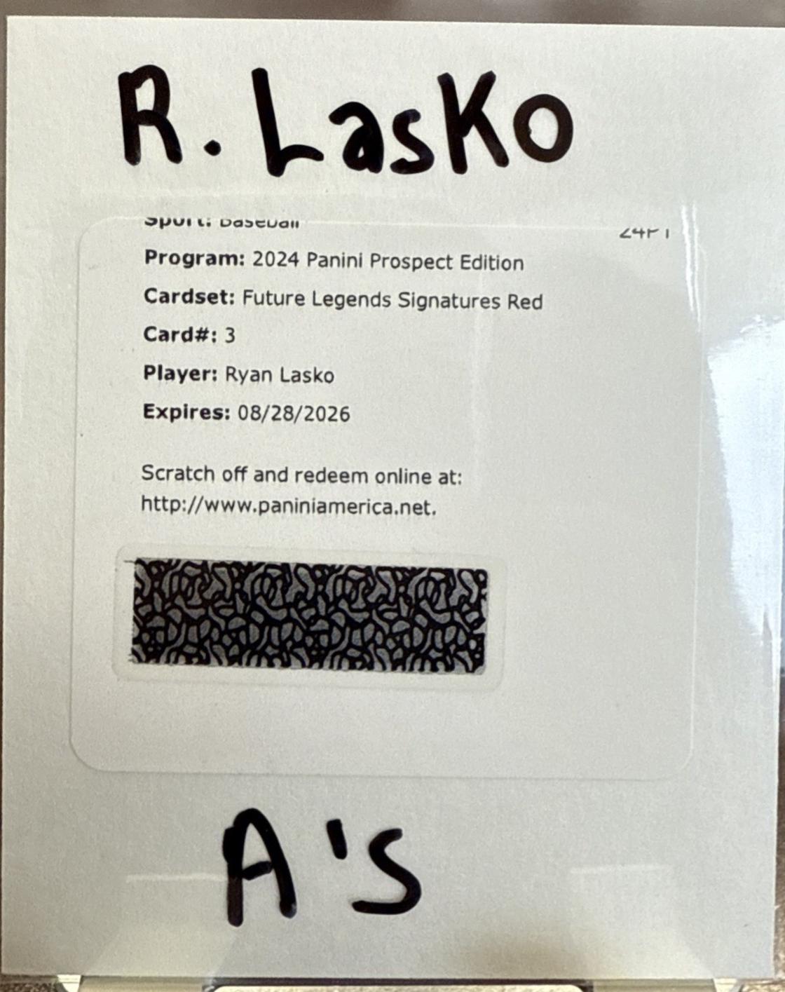 Ryan Lasko [Red] #3