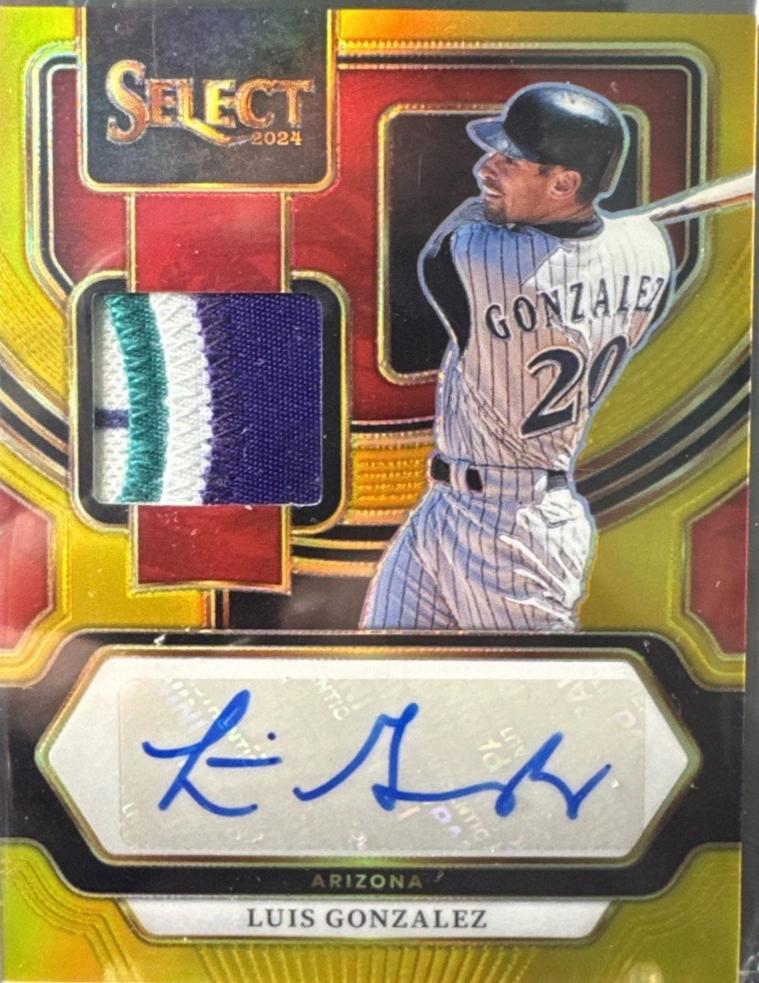 Luis Gonzalez [Gold Prizm] #AM-LG