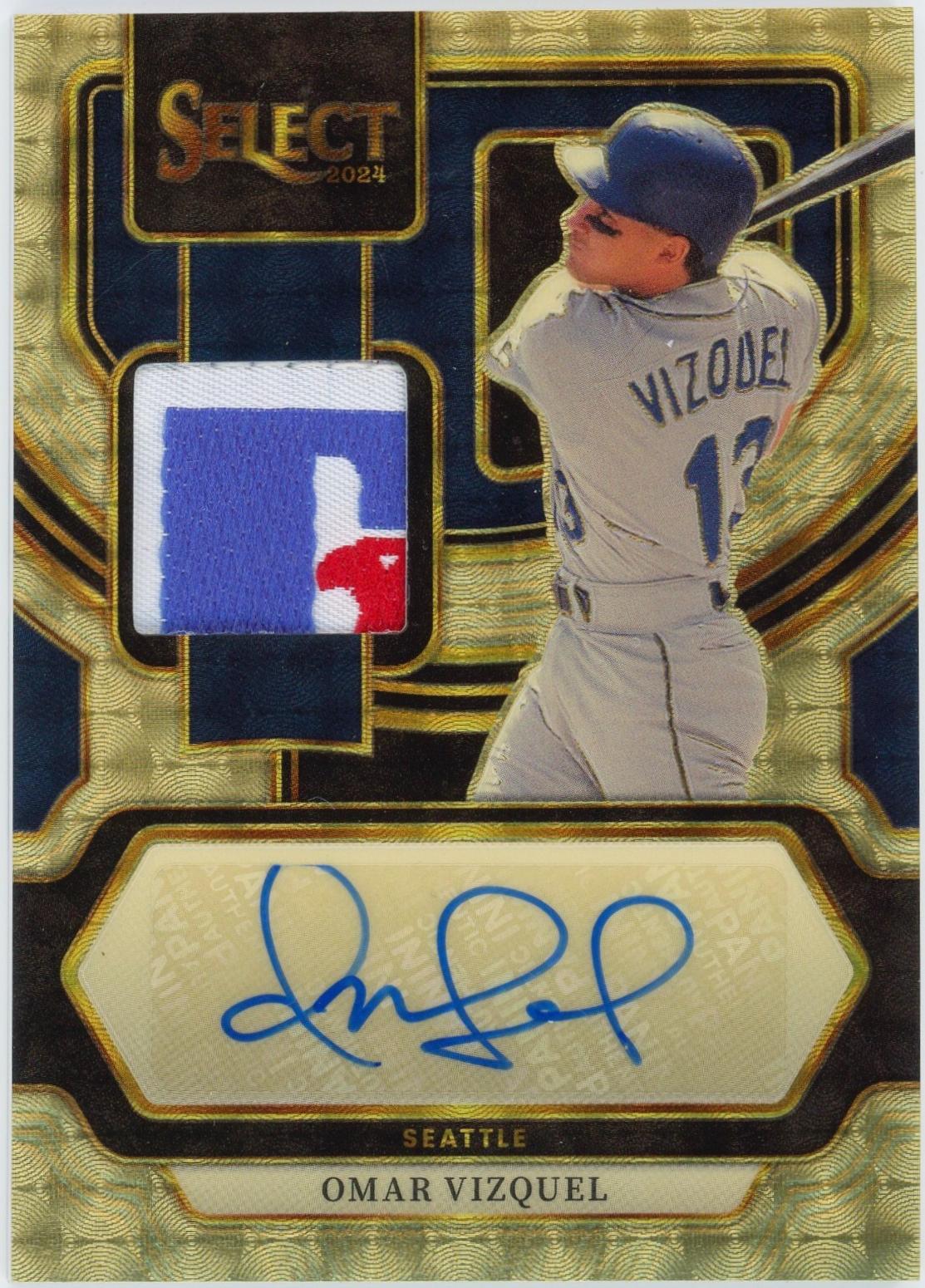 Omar Vizquel [Gold Vinyl Prizm] #AM-OV