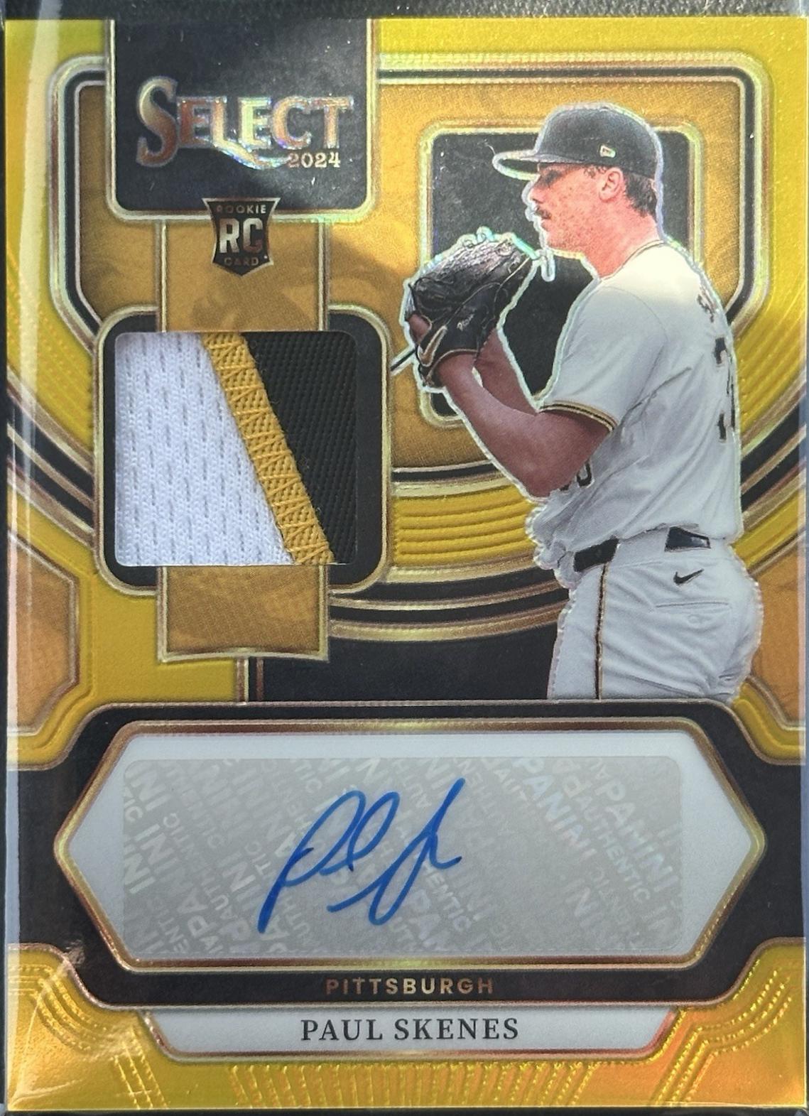 Paul Skenes [Gold Prizm] #AM-PS
