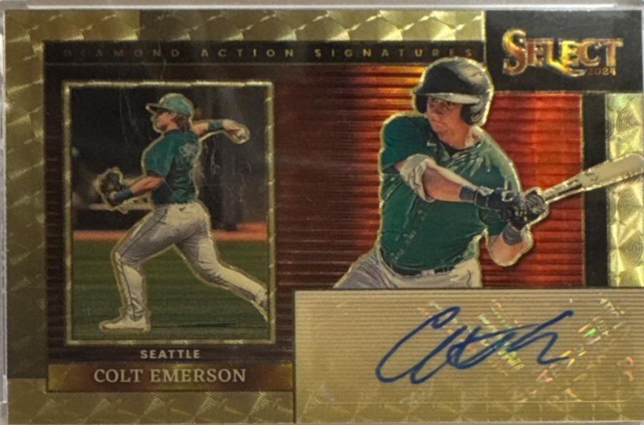 Colt Emerson [Gold Vinyl Prizm] #DAS-CE