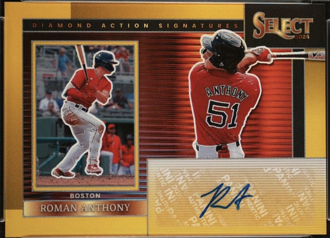 Roman Anthony [Gold Prizm] #DAS-RA