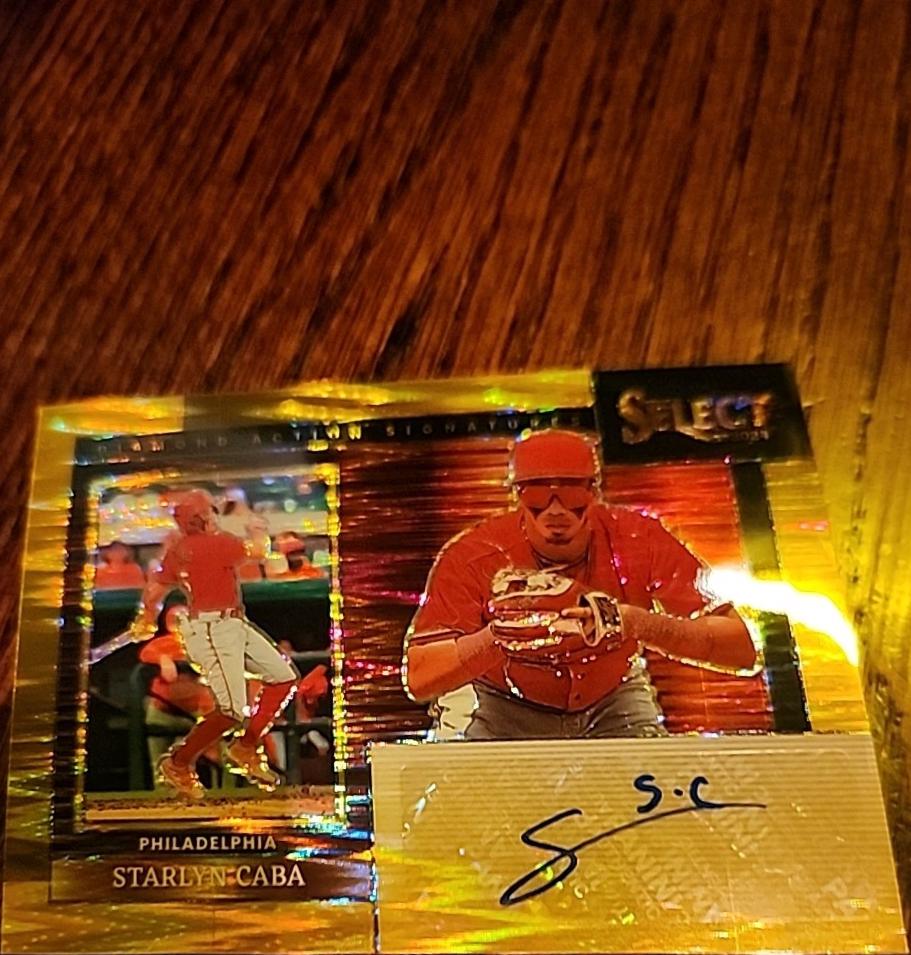 Starlyn Caba [Gold Prizm] #DAS-SC