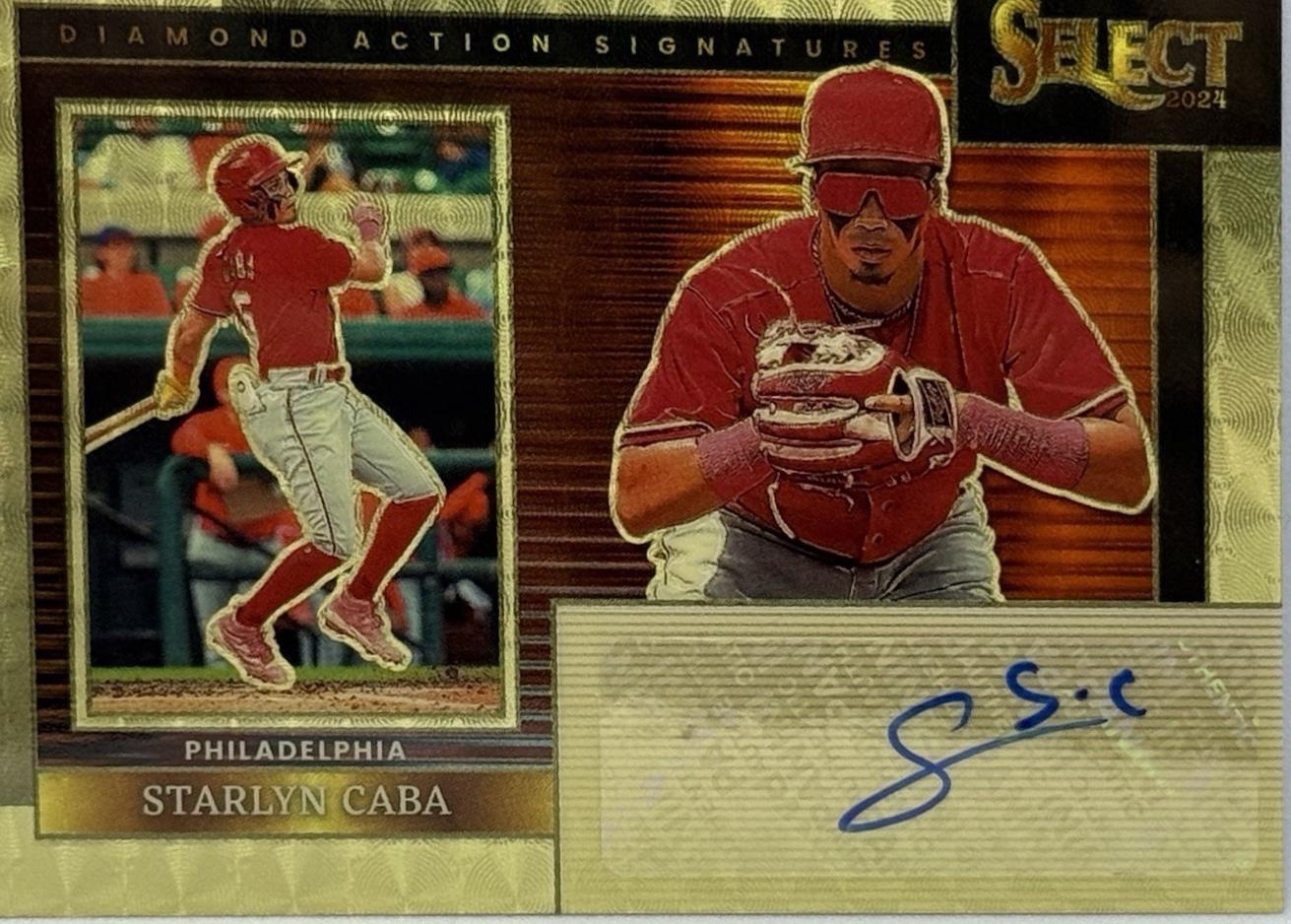 Starlyn Caba [Gold Vinyl Prizm] #DAS-SC
