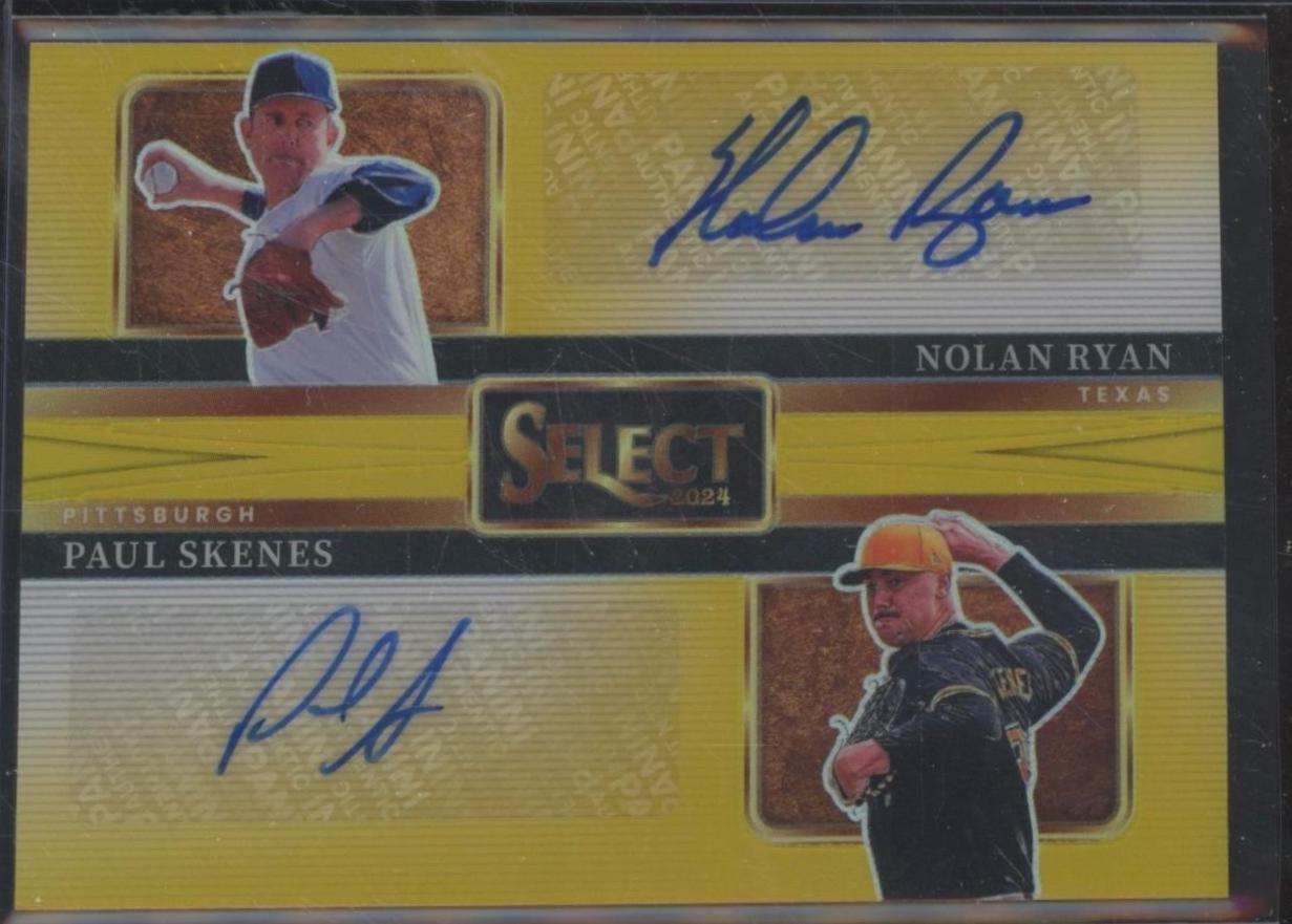 Nolan Ryan / Paul Skenes [Gold Prizm] #DS-NRP