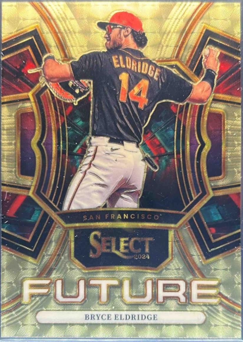 Bryce Eldridge [Gold Vinyl Prizm] #1