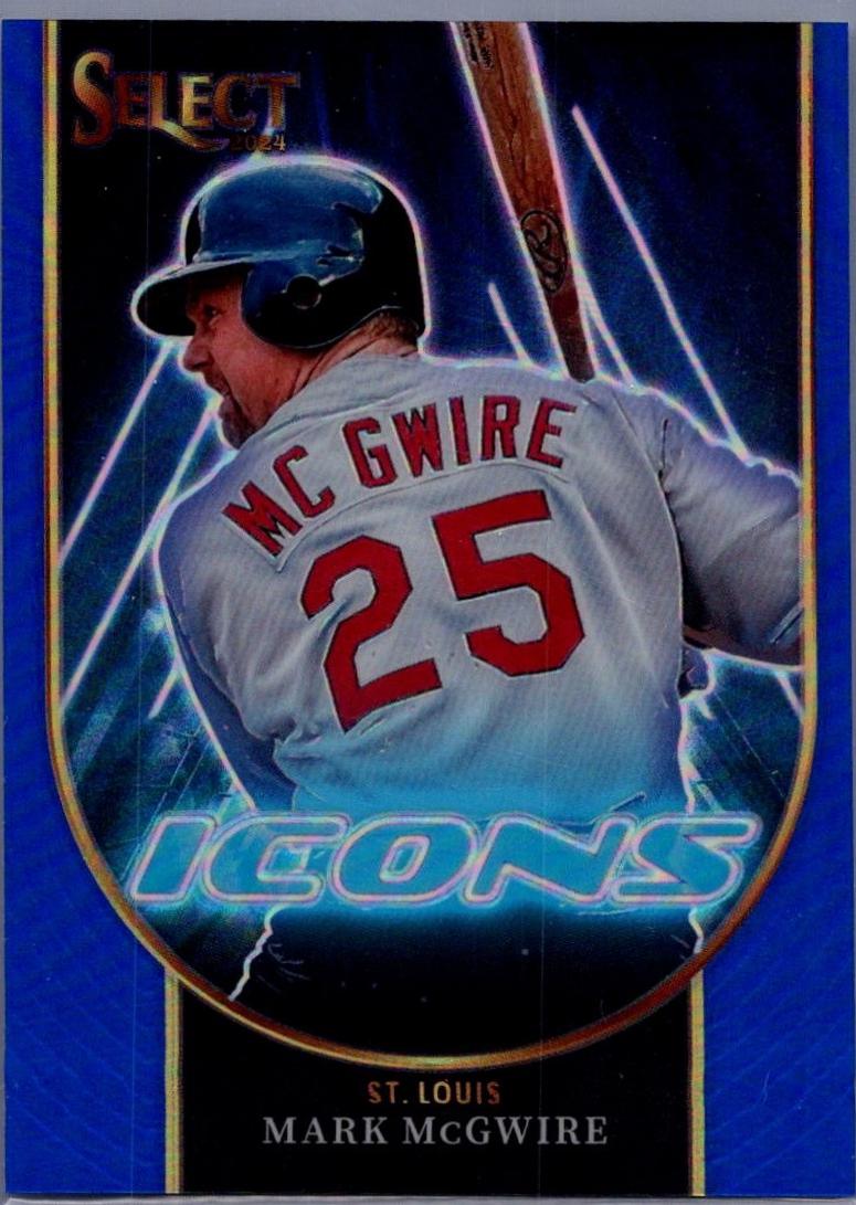 Mark McGwire [Blue Prizm] #13