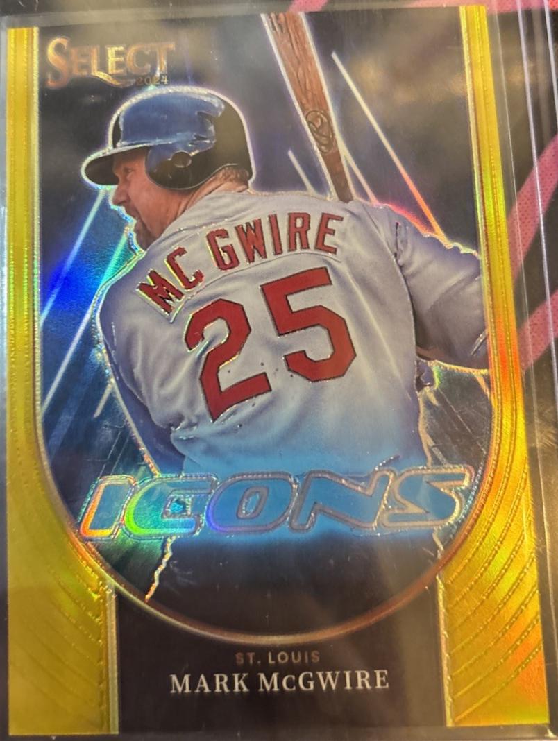 Mark McGwire [Gold Prizm] #13