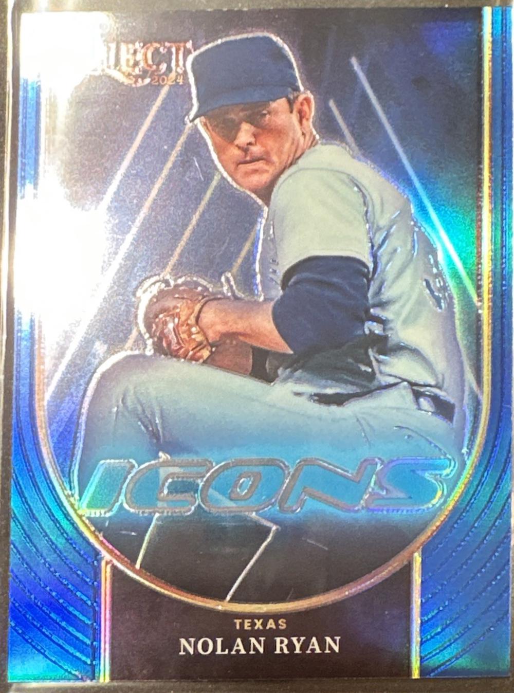 Nolan Ryan [Blue Prizm] #12