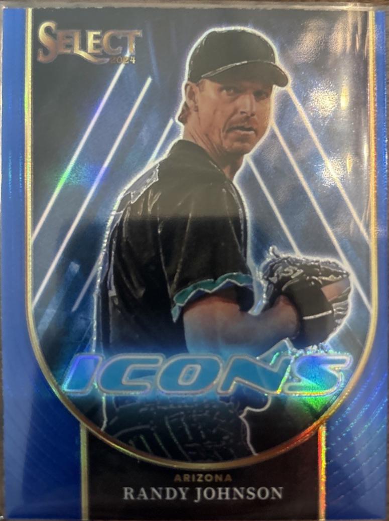 Randy Johnson [Blue Prizm] #16