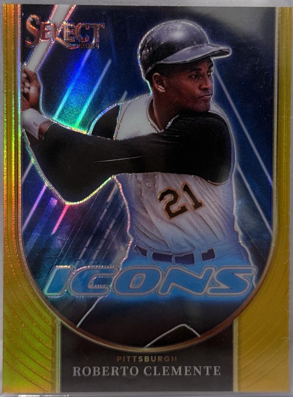 Roberto Clemente [Gold Prizm] #24