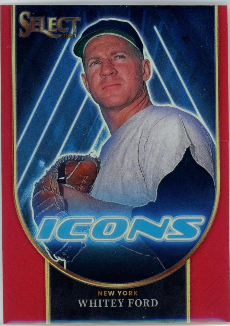 Whitey Ford [Red Prizm] #7