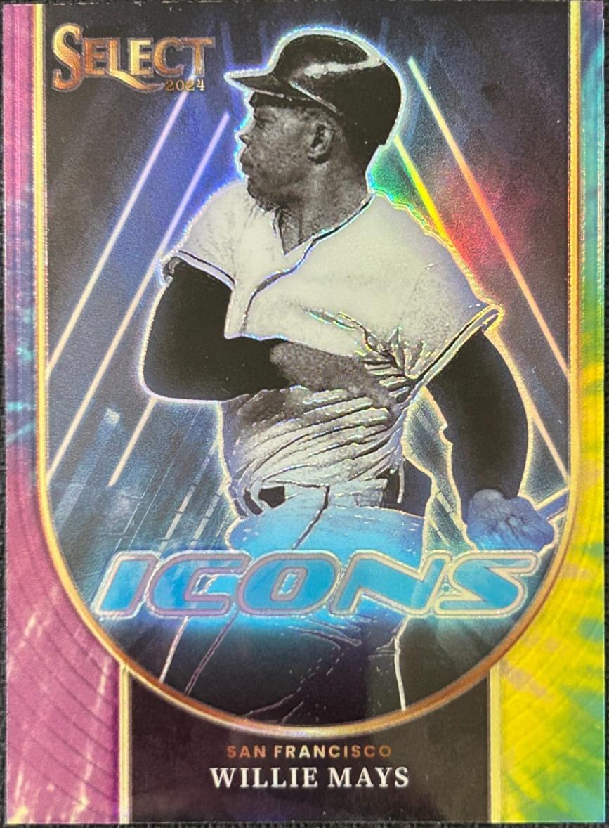 Willie Mays [Tie-Dye Prizm] #18