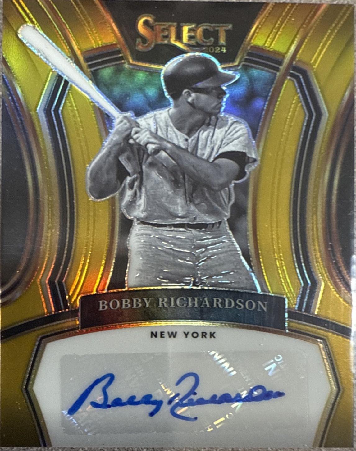 Bobby Richardson [Gold Prizm] #LEG-BR