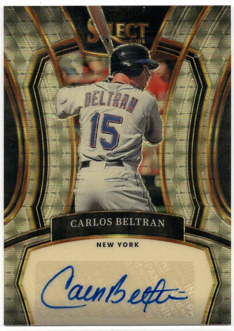 Carlos Beltran [Gold Vinyl Prizm] #LEG-CB