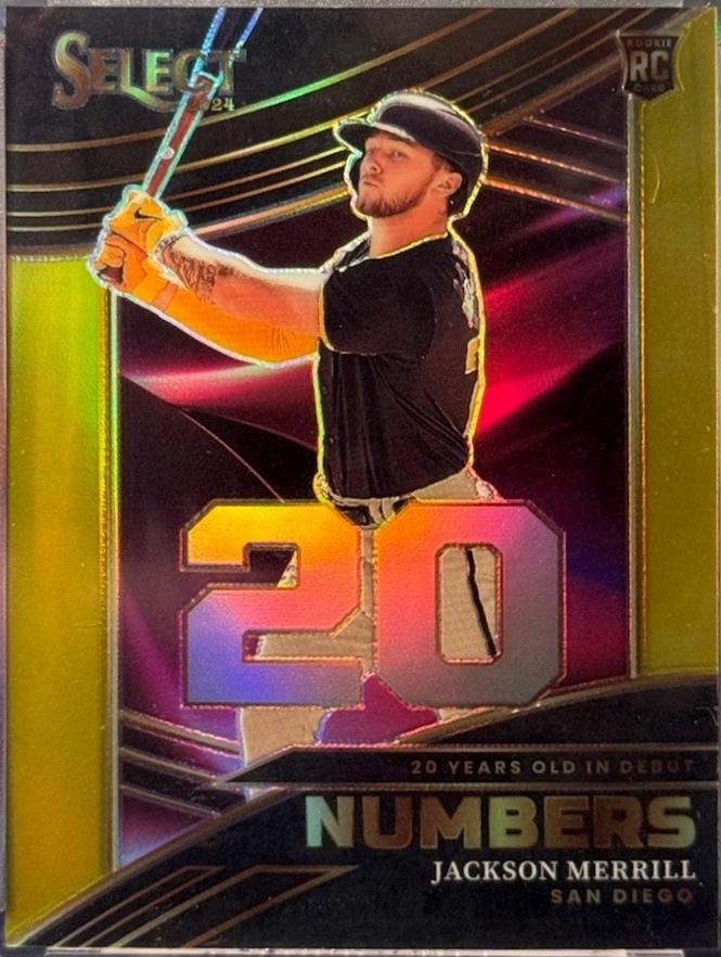 Jackson Merrill [Gold Prizm] #7