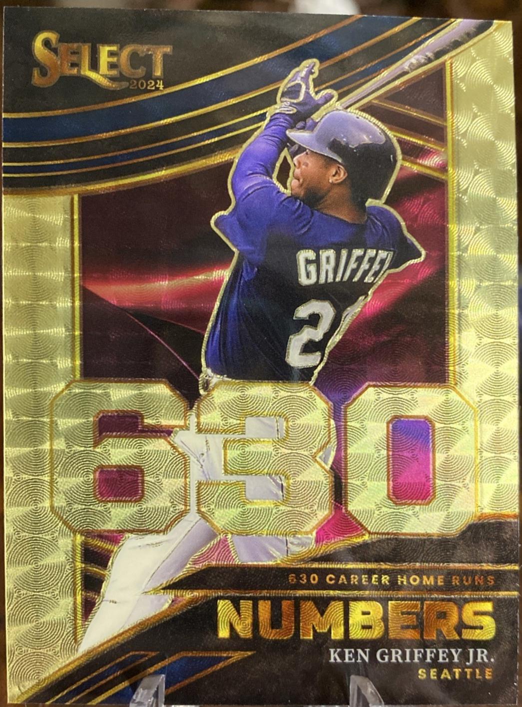 Ken Griffey Jr. [Gold Vinyl Prizm] #24