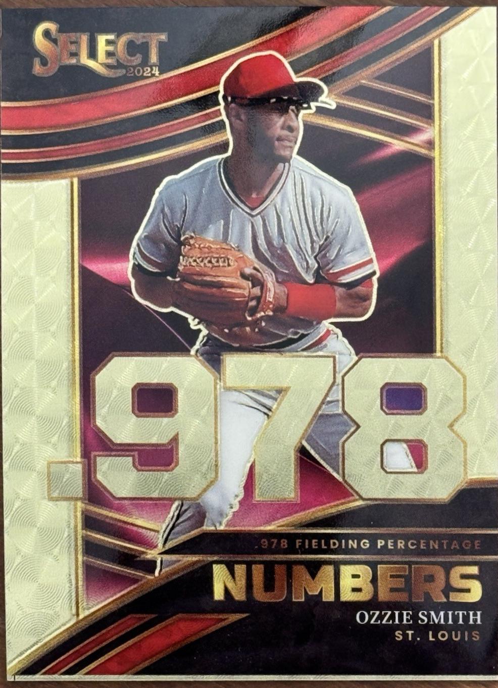 Ozzie Smith [Gold Vinyl Prizm] #12