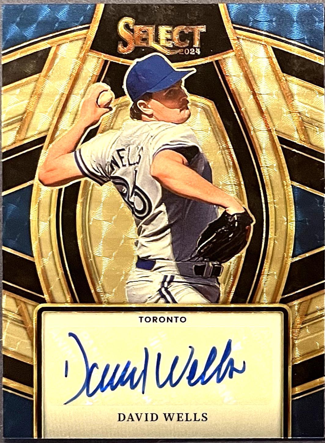 David Wells [Gold Vinyl Prizm] #SS-DW