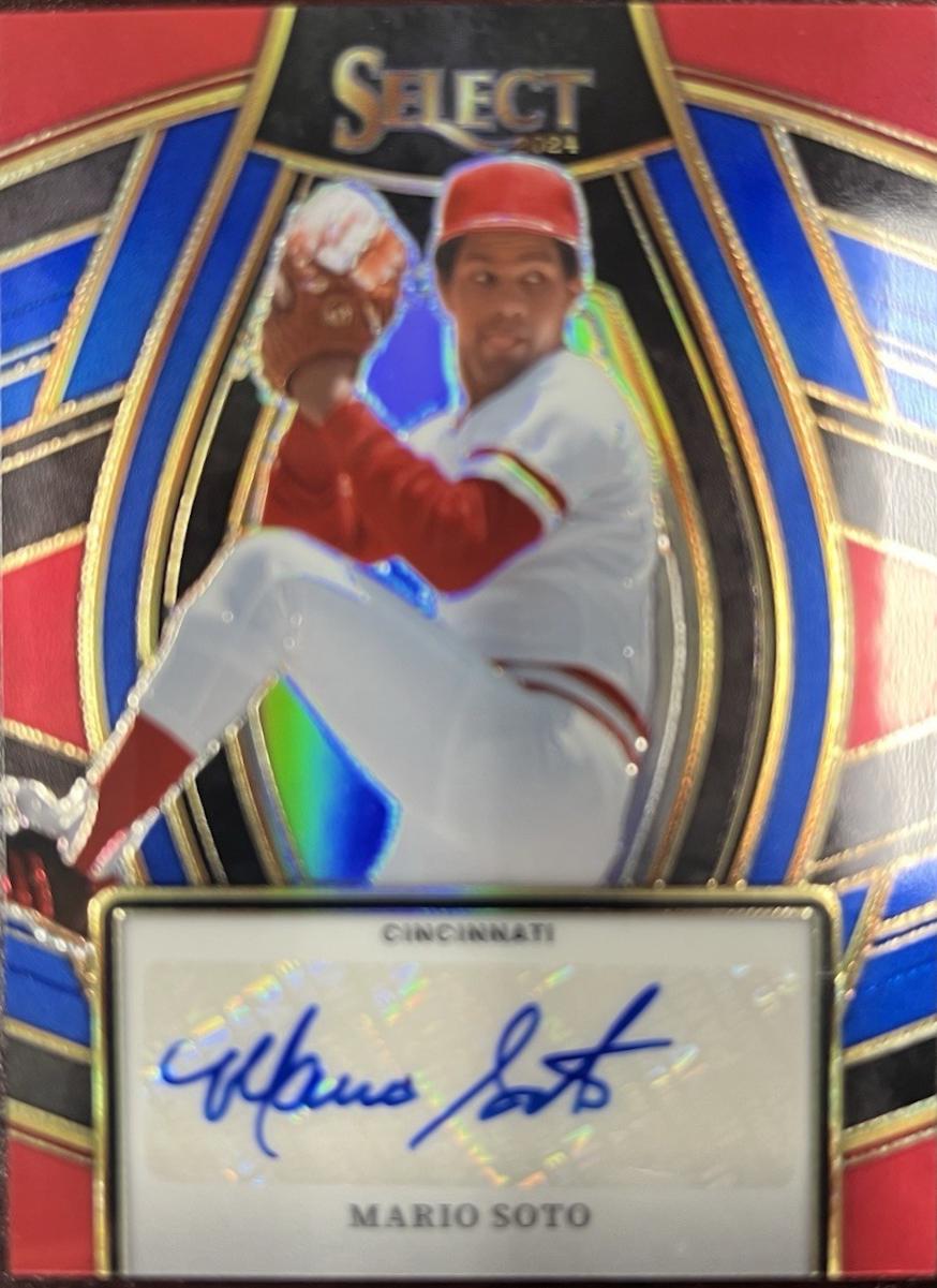 Mario Soto [Blue Prizm] #SS-MS