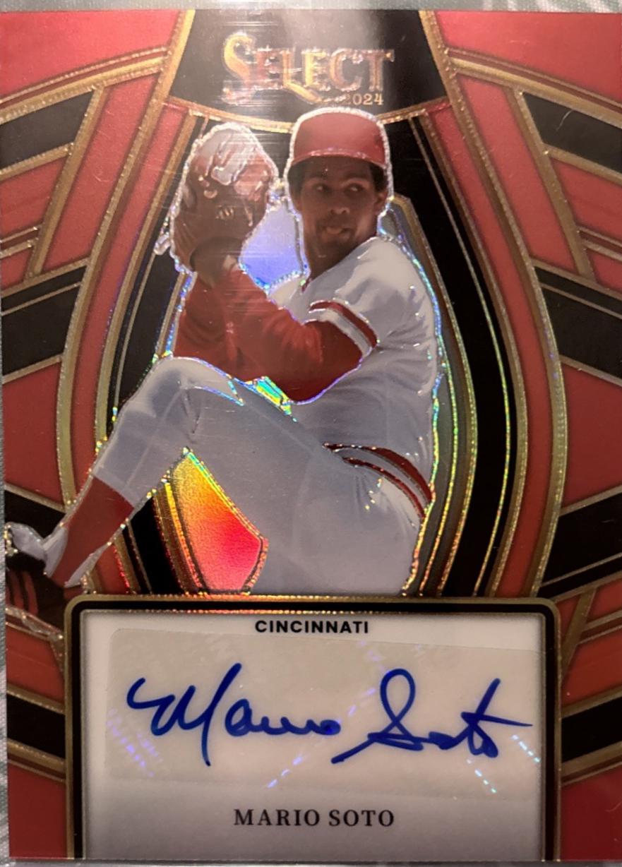 Mario Soto [Red Prizm] #SS-MS