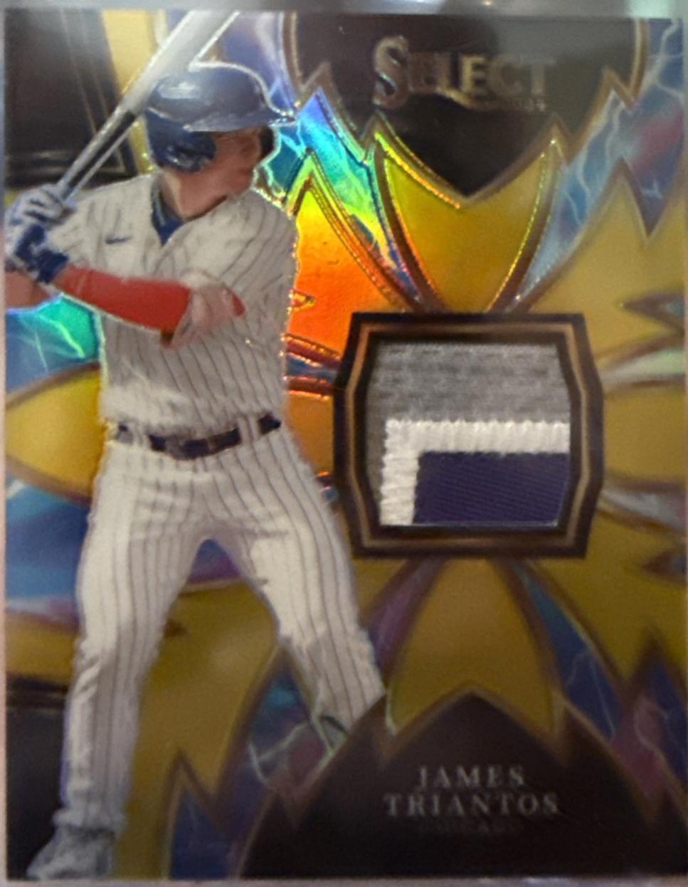 James Triantos [Gold Prizm] #SPK-JT