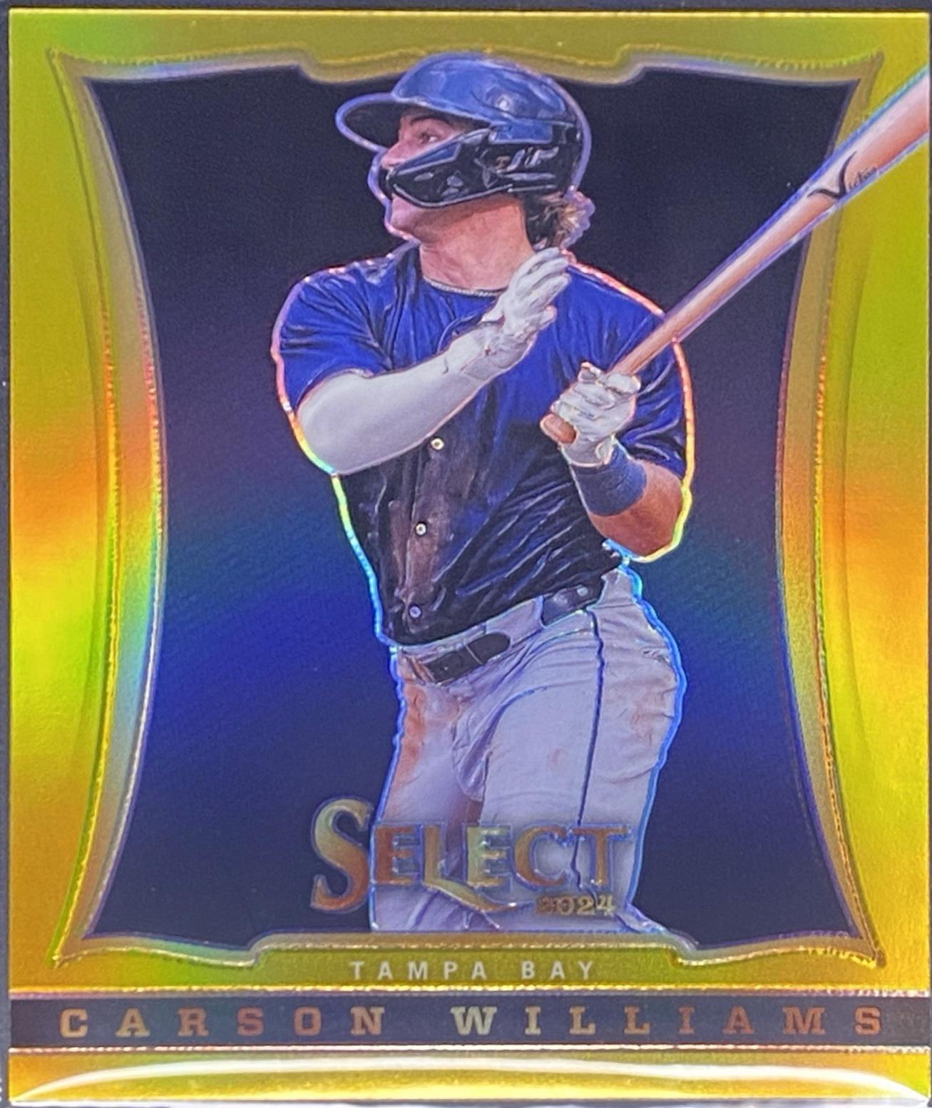 Carson Williams [Gold Prizm] #18