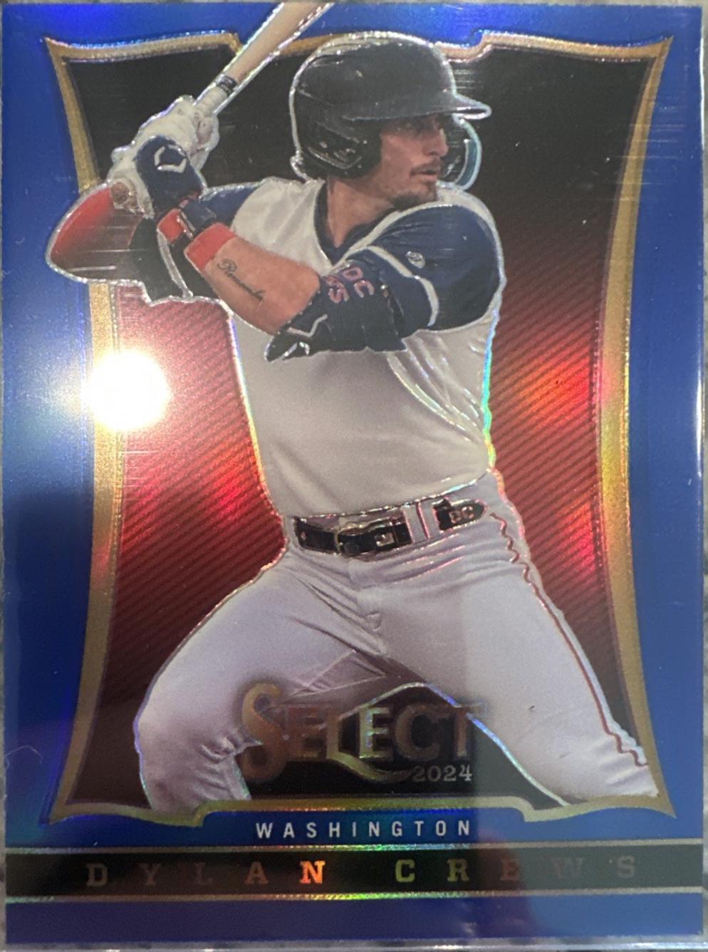 Dylan Crews [Blue Prizm] #8