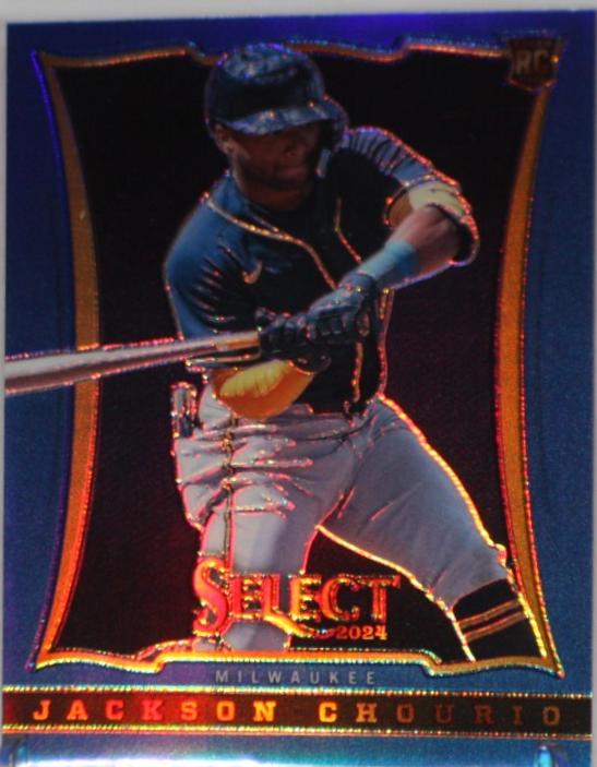 Jackson Chourio [Blue Prizm] #12