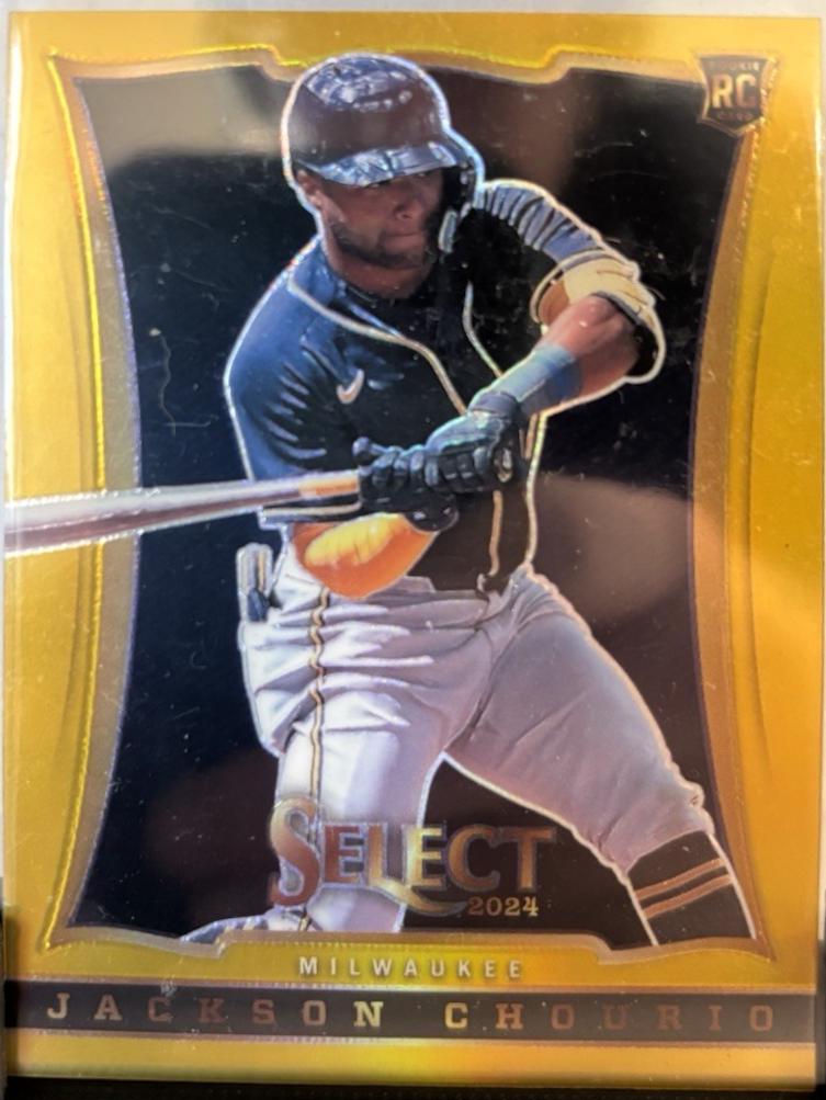 Jackson Chourio [Gold Prizm] #12