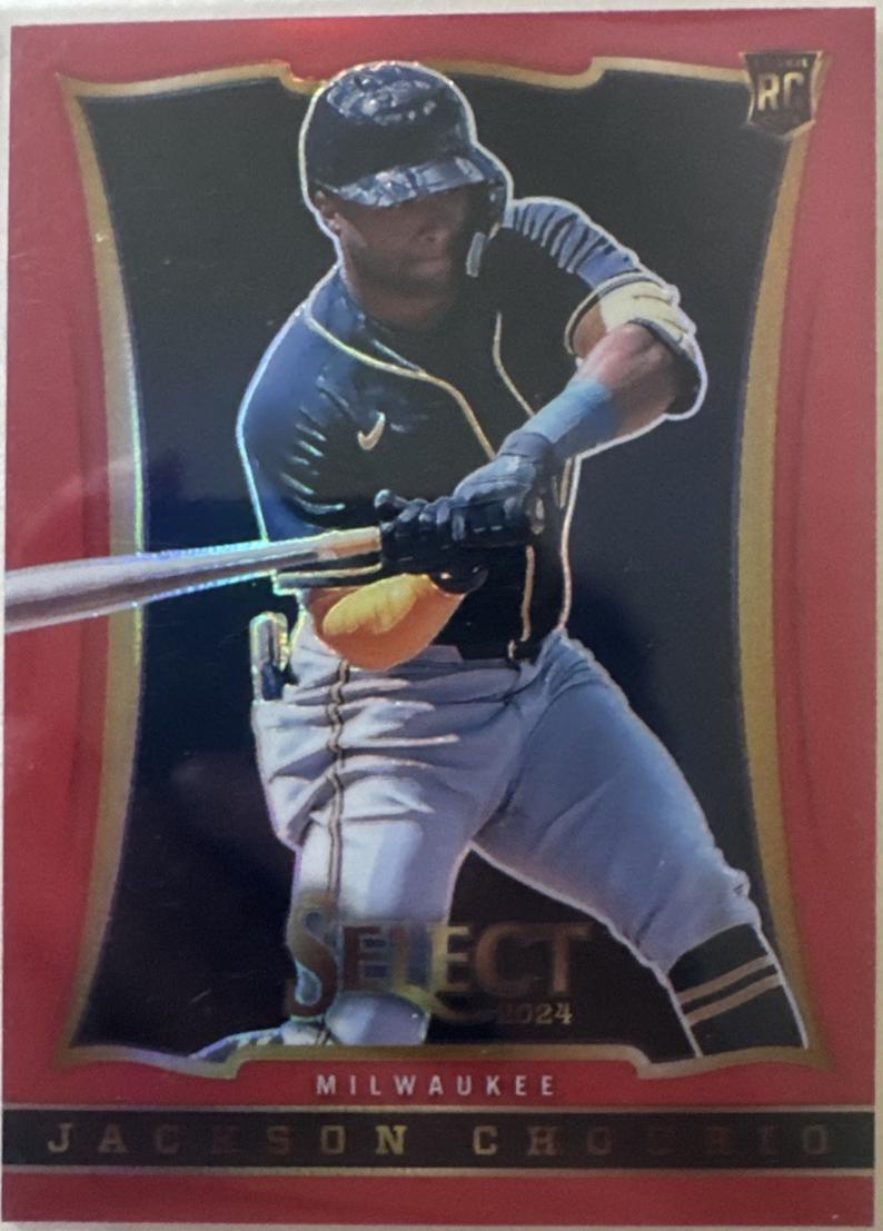 Jackson Chourio [Red Prizm] #12