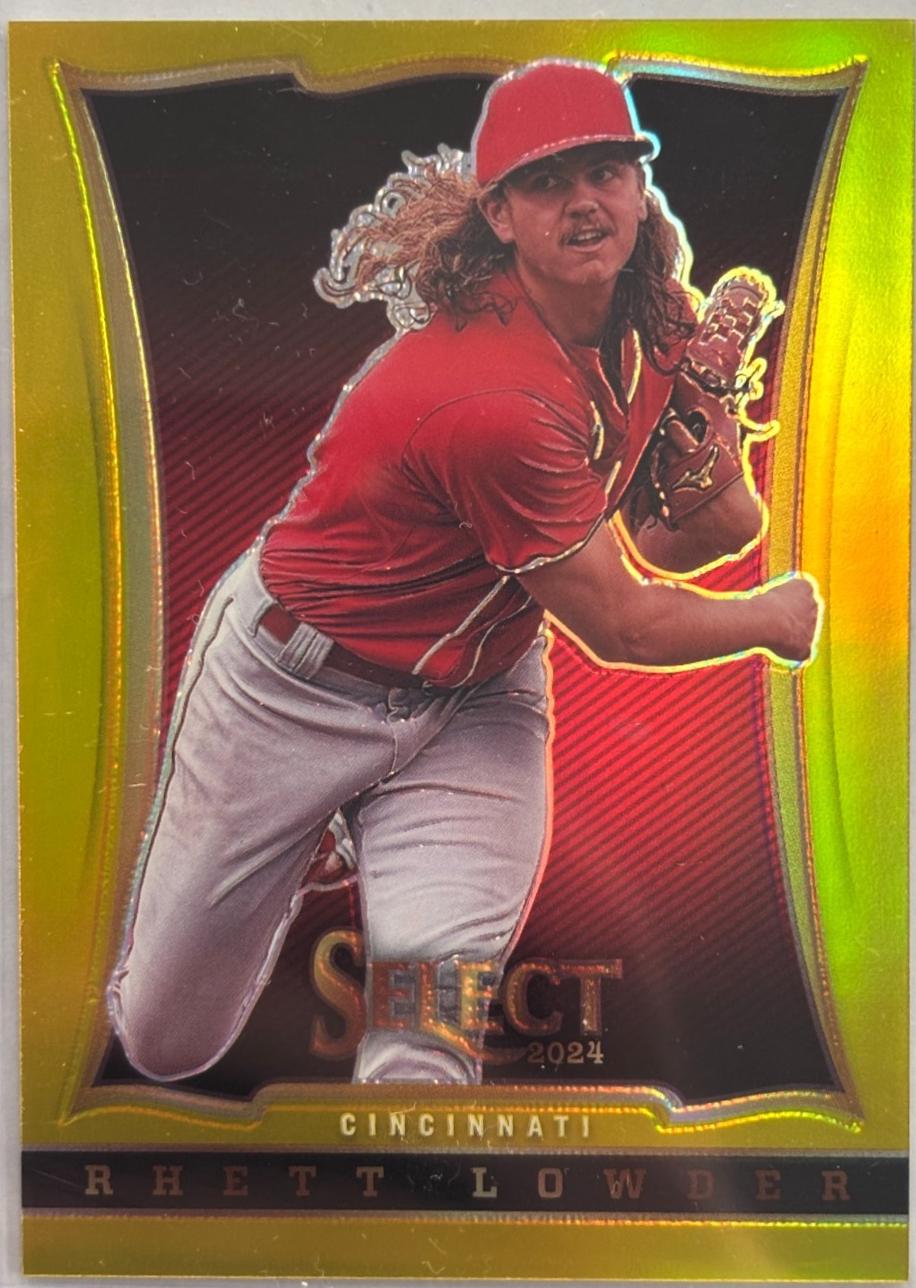 Rhett Lowder [Gold Prizm] #24