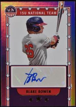 Blake Bowen [Platinum] #NTS-BB