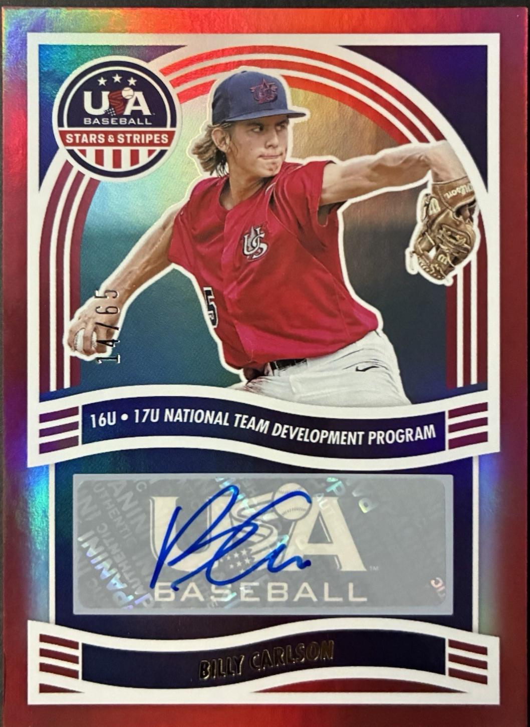 Billy Carlson [Red] #NTS-BC