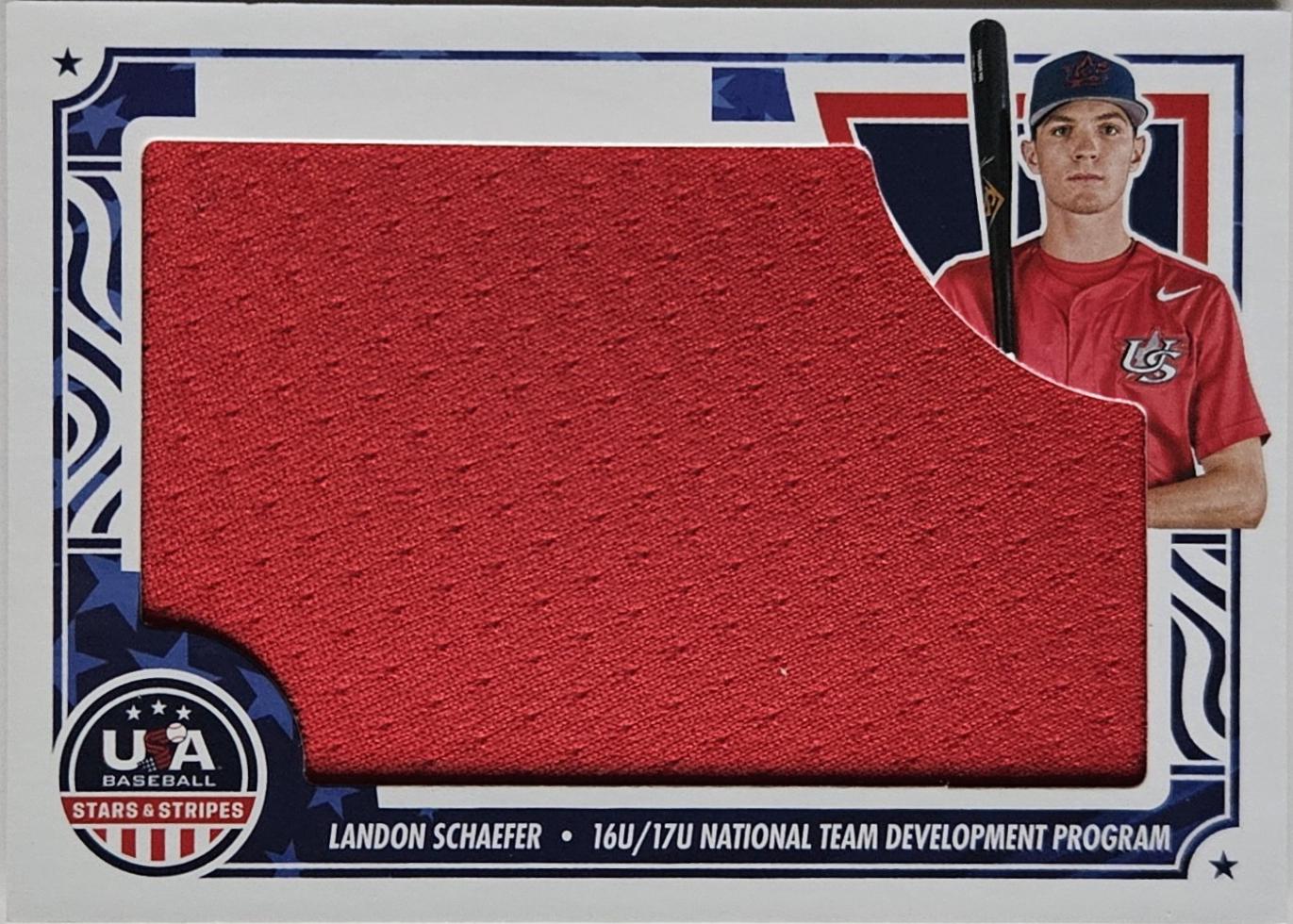 Landon Schaefer [USA Flag Patch] #JM-SCH