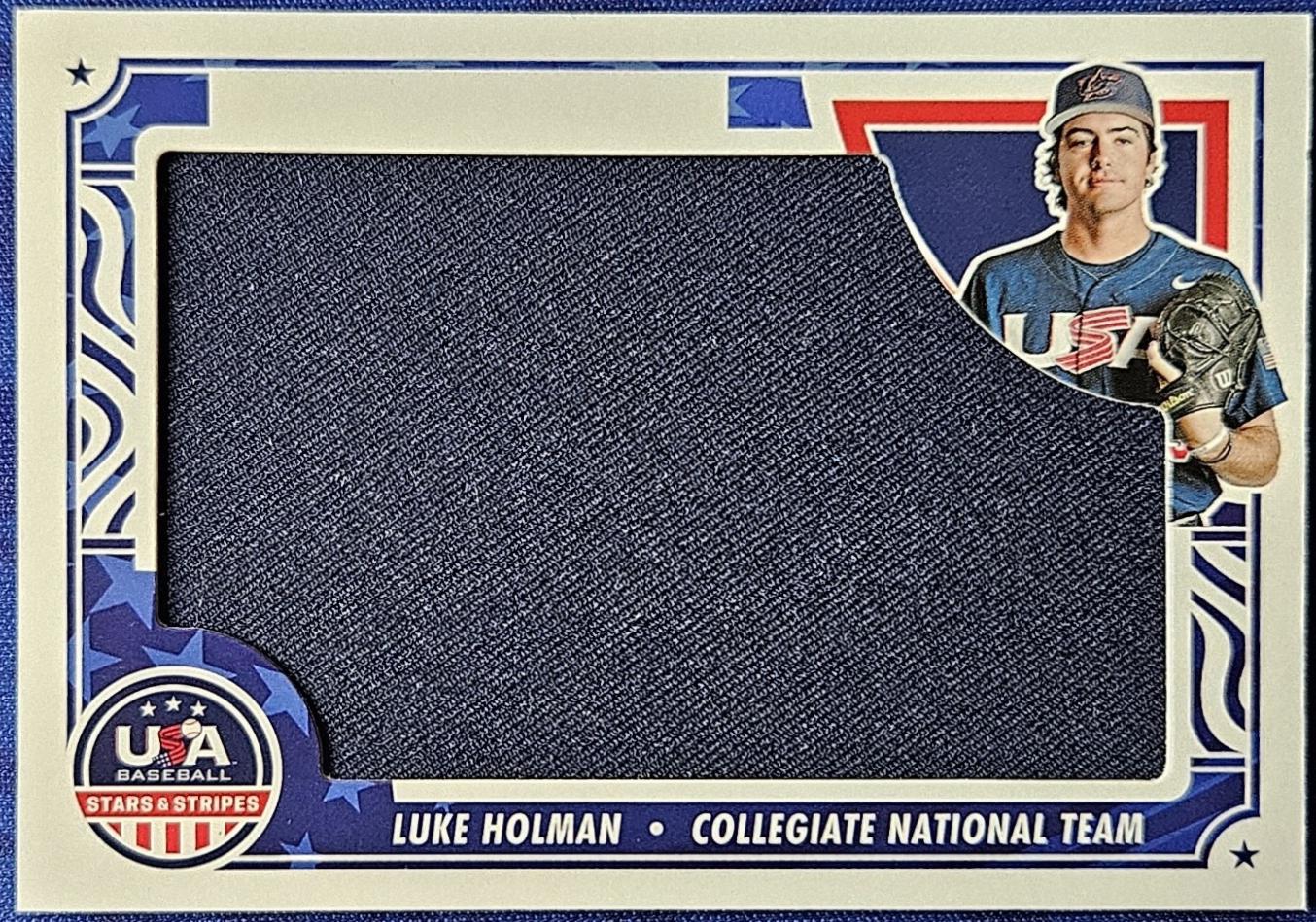 Luke Holman [USA Flag Patch] #JM-HOL